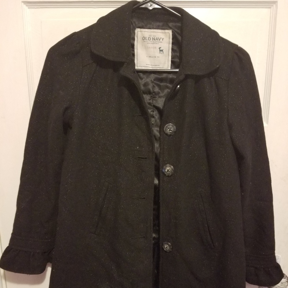 Old navy sparkle coat
